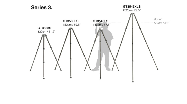 Gitzo GT3533S Statyw Systematic 3-sekc, seria 3