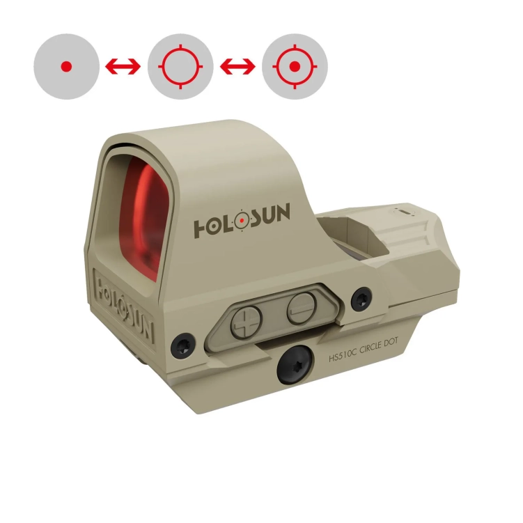 Kolimator Holosun Open Reflex HS510C FDE Multi Reticle