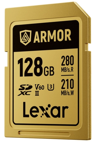 Karta pamięci Lexar SDXC ARMOR Gold U R280/W210 V60 128GB