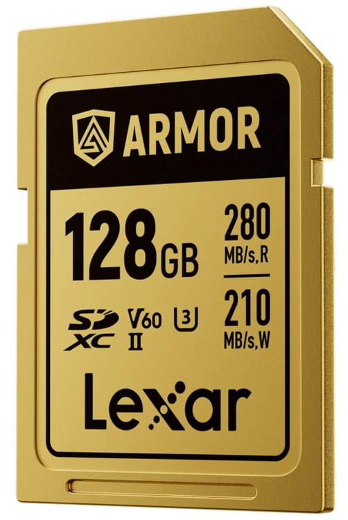 Karta pamięci Lexar SDXC ARMOR Gold U R280/W210 V60 128GB