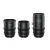 Zestaw Sirui Vision Prime 15/75/150 mm T1.4 Sony E + Mocowanie Z, L, RF