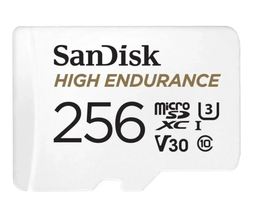 Karta Sandisk High Endurance microSDXC 256 GB 100 MB/s