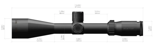 Luneta celownicza Zero Tech TRACE 3-18x50 R3 SFP - 1/4 MOA
