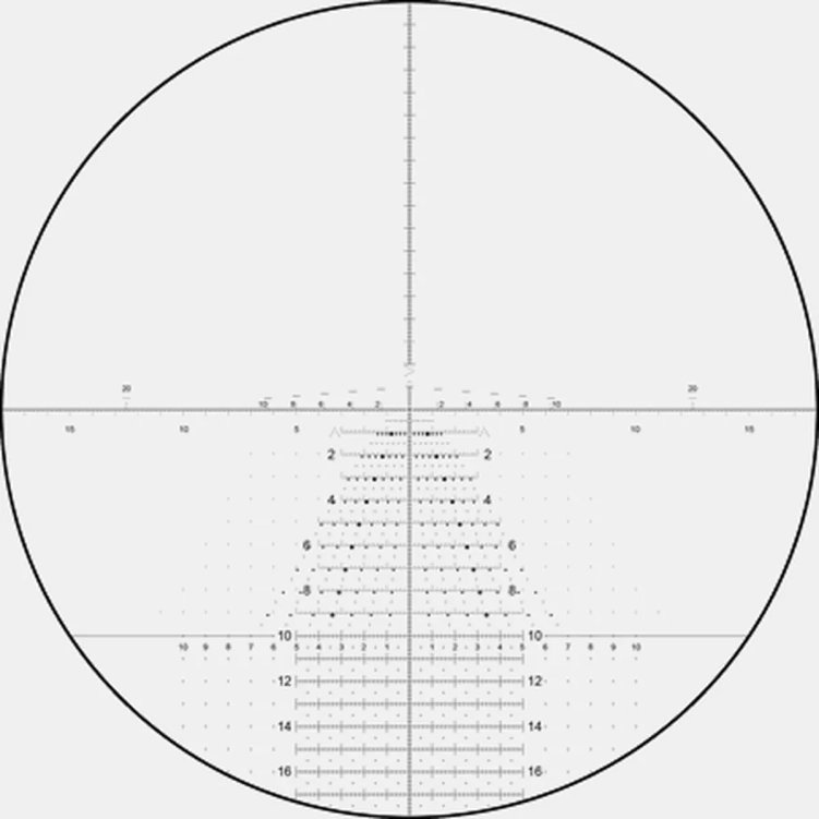 Luneta celownicza Zero Tech TRACE ADVANCED 5-30x56 ED - FFP - Tremor3
