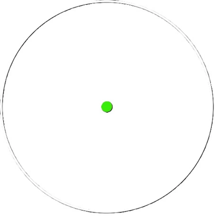 Kolimator Zero Tech THRIVE MICRO HD 3 MOA - Green Dot - THDM21G RMSc