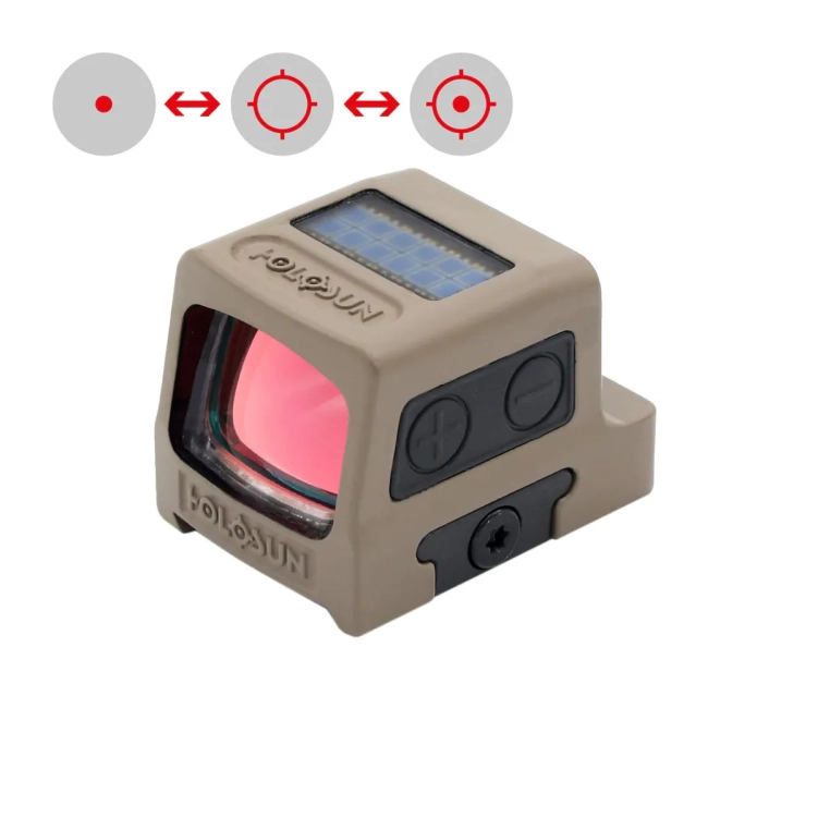 Kolimator Holosun HE509T-RD-X2-FDE z montażem Picatinny