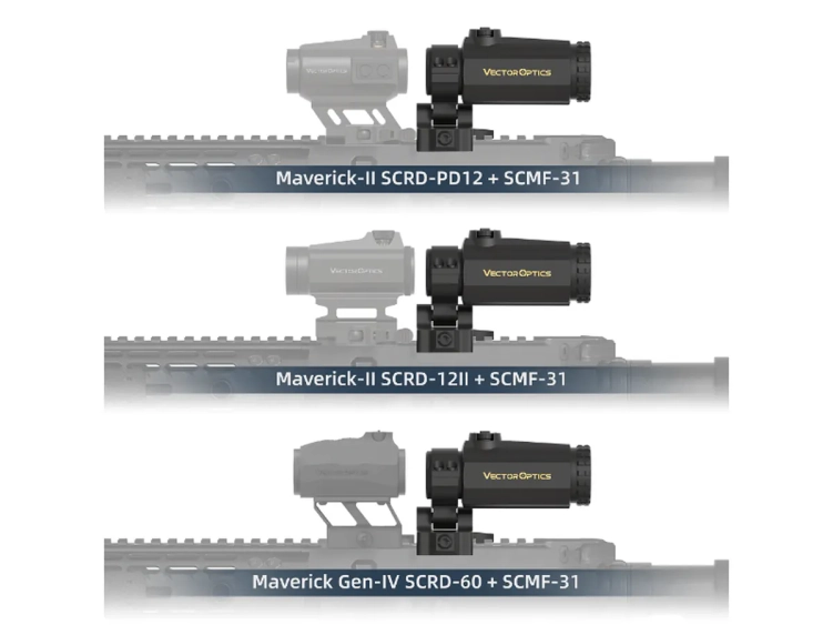 Powiększalnik Vector Optics Maverick-III 3x22 SCMF-31