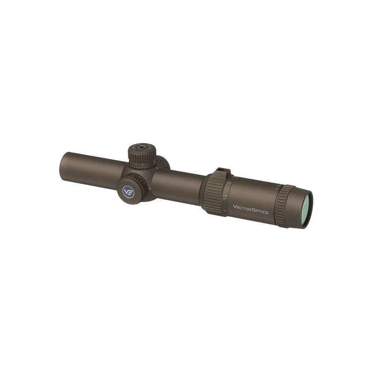 Luneta celownicza Vector Optics Forester 1-5x24i SFP Fiber LPVO Coyote FDE SCOC-55