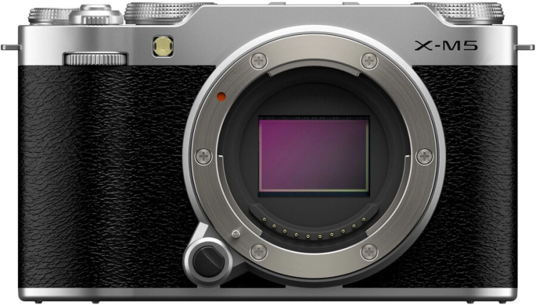 Aparat FujiFilm X-M5 Srebrny + Obiektyw XC 15-45 mm f3.5-5.6 OIS PZ