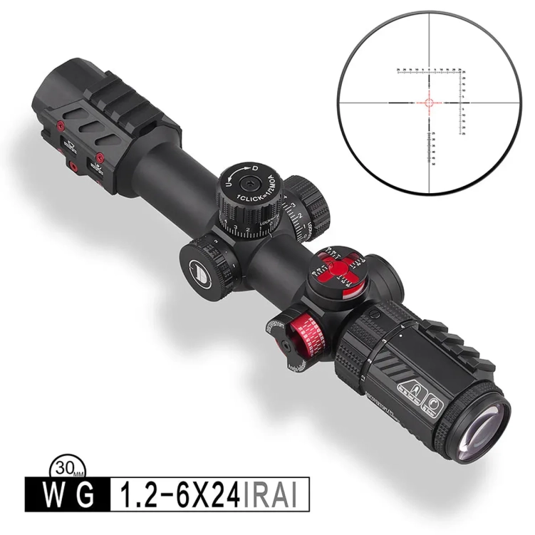 Luneta celownicza Discovery Optics WG 1.2-6X24IRAI SFP-MOA