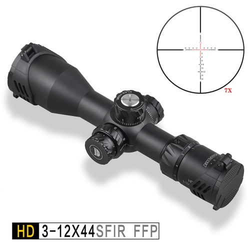 Luneta celownicza Discovery Optics HD 3-12X44SFIR FFP-MIL