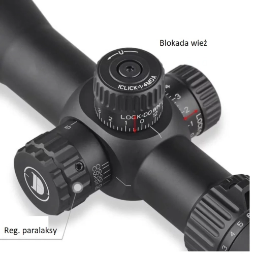 Luneta celownicza Discovery Optics LHD-NV 4-16X44SFIR SFP-MOA