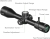 Luneta celownicza Discovery Optics ED-LHT GENⅡ 3-15X50SFIR FFP-Z-MRAD