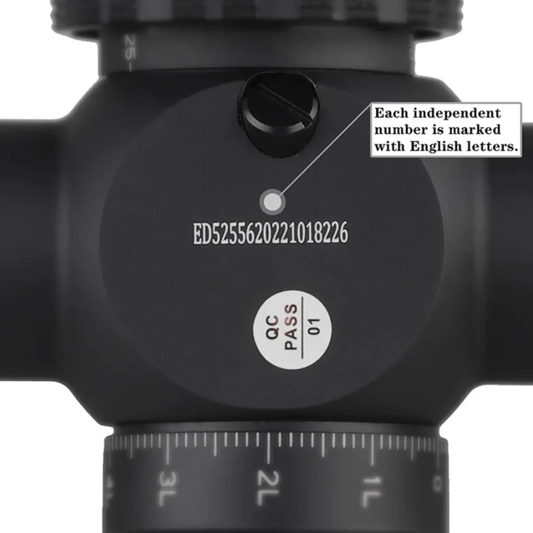 Luneta celownicza Discovery Optics ED PRS GENⅡ 5-25x56 SFIR FFP-Z MRAD ZERO STOP