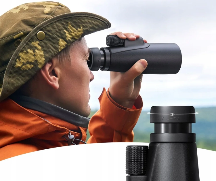 Monokular Luneta K&F CONCEPT 12x50mm BaK4 IP65 + Etui KF33.091
