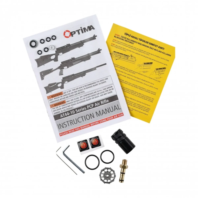 Wiatrówka PCP Optima by Hatsan AT44-10 long (4,5 mm/5,5mm/6,35mm)