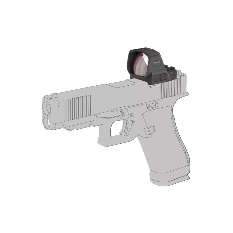Kolimator Frenzy FLEX 24x29 CDT 2&6MOA Red Dot Sight