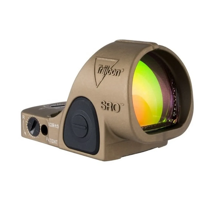 Kolimator Trijicon SRO Red Dot 2.5 MOA Adjustable Coyote Brown