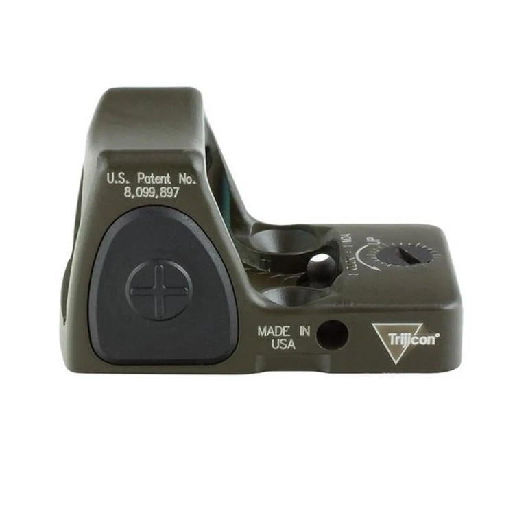 Kolimator Trijicon RMR 6.5 MOA Red Adjustable Type 2 OD Green