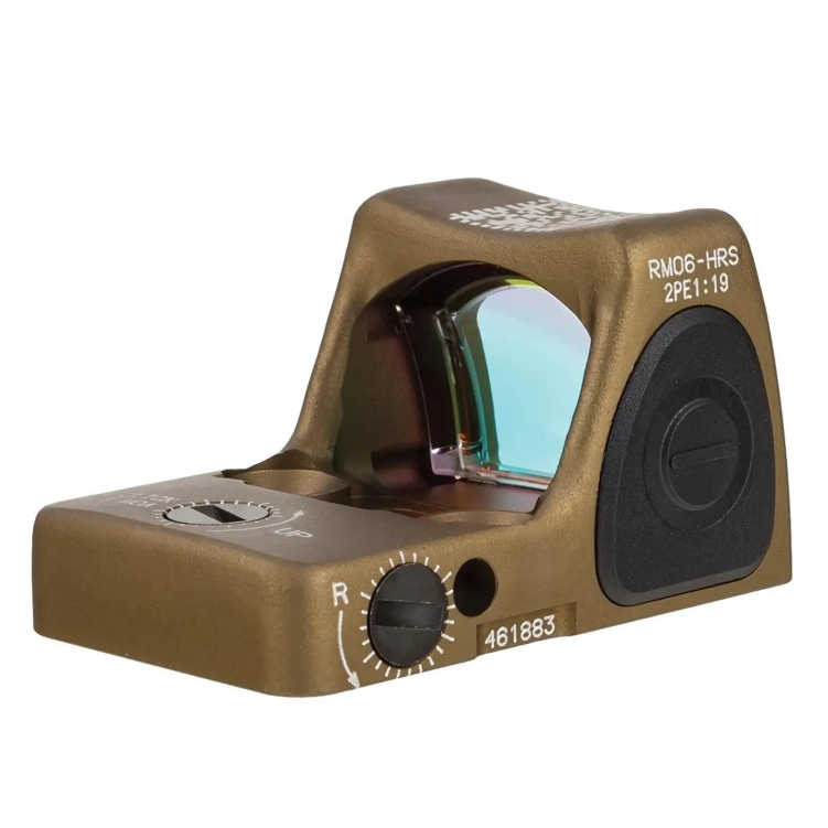 Kolimator Trijicon RMR HRS Type 2 Red Dot 3.25 MOA Adjustable Coyote Brown