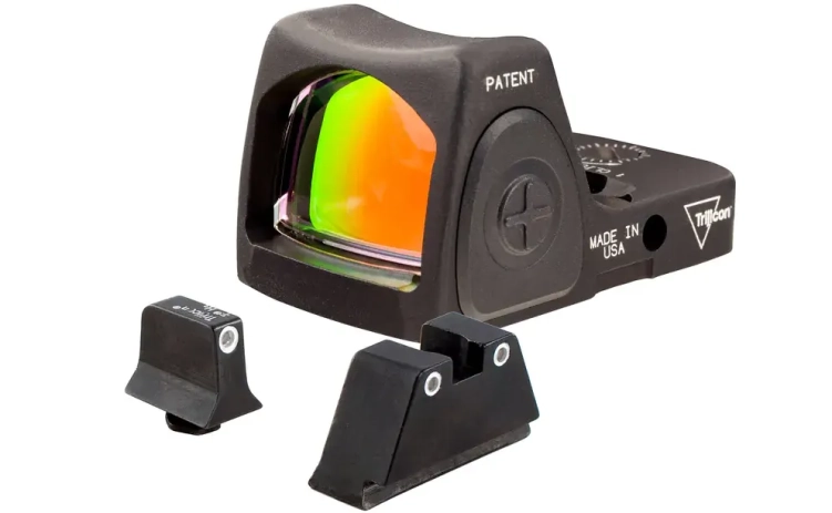Zestaw kolimator Trijicon RMR 3.25 MOA do pistoletów Glock MOS White
