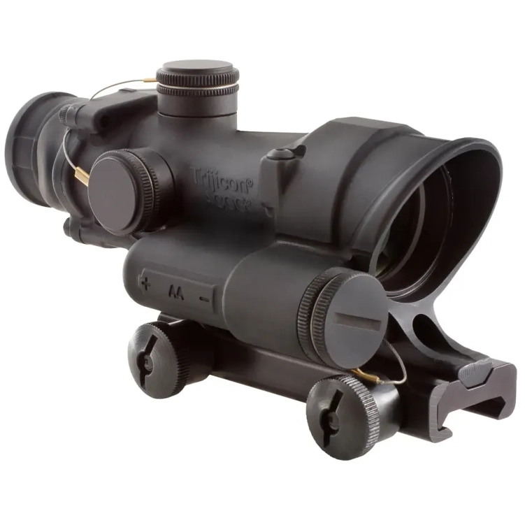 Celownik pryzmatyczny Trijicon ACOG 4x32 Chevron Green .223 z montażem TA51