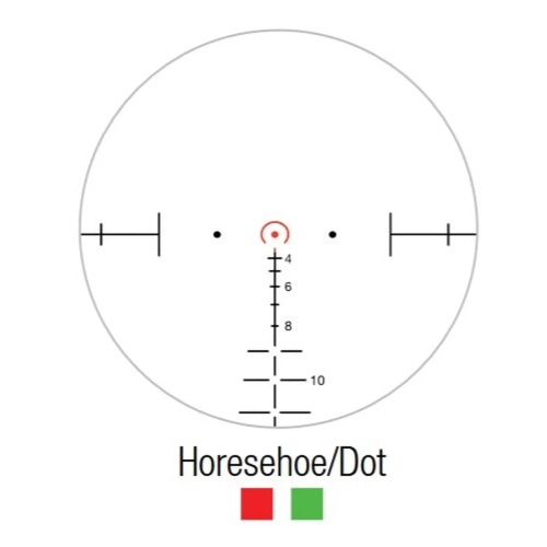 Celownik pryzmatyczny Trijicon ACOG 3.5x35 LED Horseshoe Dot Red .223/5.56 z montażem TA51