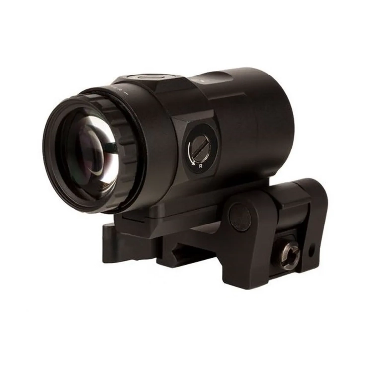 Powiększalnik Trijicon MRO HD Magnifier 3x25 z montażem Flip Mount Black