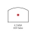 Kolimator Trijicon RMRcc Red Dot 6.5 MOA Adjustable Black