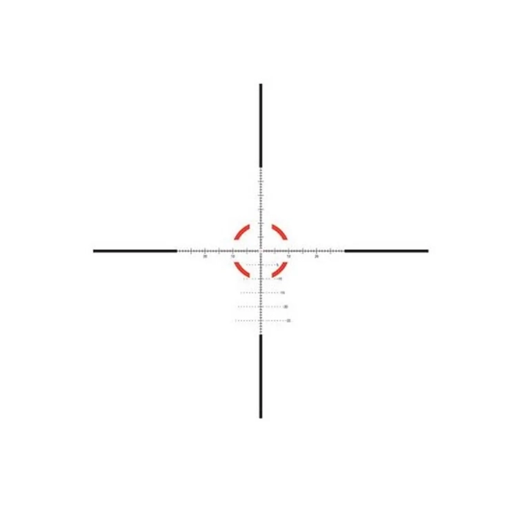 Luneta celownicza Trijicon VCOG 1-8x28 FFP MRAD Tree Segmented Circle/Crosshair Red