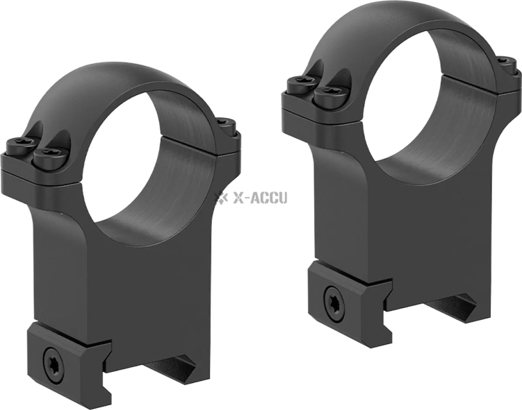 Montaż Vector Optics X-ACCU stalowy dwuczęściowy 30 mm na szyny Weaver wysoki XASR-S13
