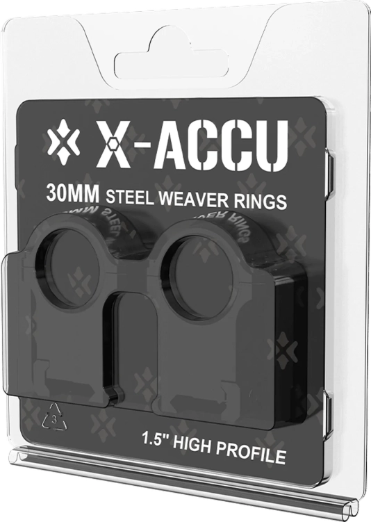 Montaż Vector Optics X-ACCU stalowy dwuczęściowy 30 mm na szyny Weaver wysoki XASR-S13