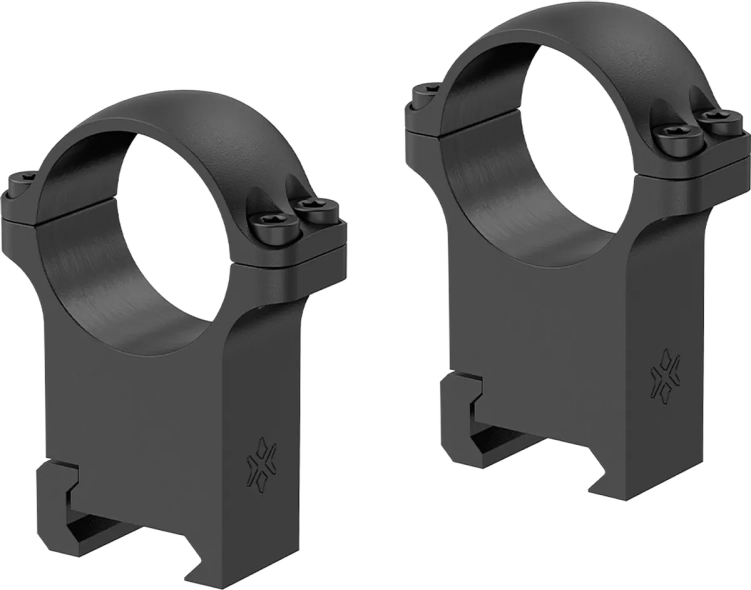 Montaż Vector Optics X-ACCU stalowy dwuczęściowy 30 mm na szyny Weaver wysoki XASR-S13