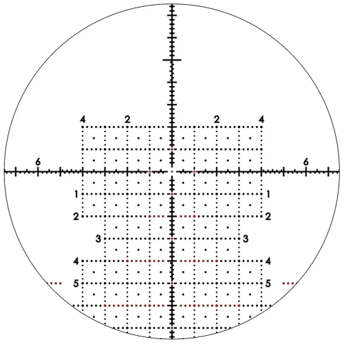 Luneta Schmidt & Bender PMII 5-25x56 LP GRID 1cm ccw DT / ST