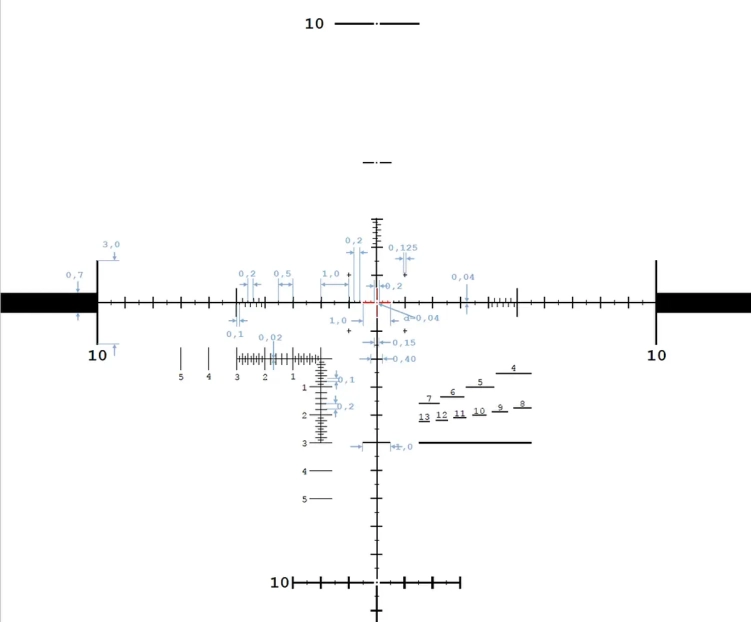 Luneta Schmidt & Bender PMII 3-20x50 Ultra Short DT II+ MTC LT / ST II ZC LT MSR2 .1 mrad