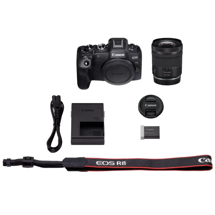Aparat Canon EOS R8 + RF 24-105mm F4-7.1 IS STM