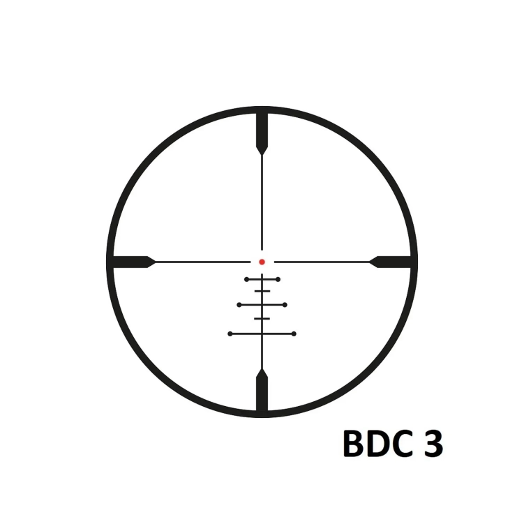 Luneta celownicza MeoPro R5 4-20X50 SFP RD - BDC 3