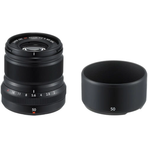 FujiFilm obiektyw Fujinon XF 50 mm f/2 R WR czarny