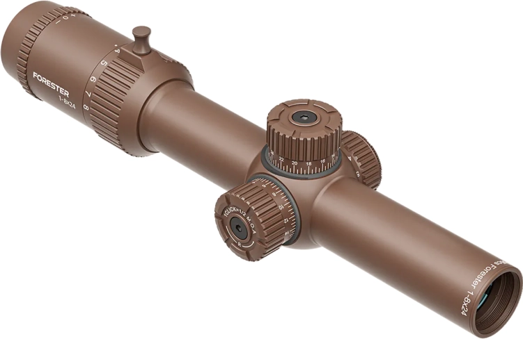 Luneta celownicza Vector Optics Forester 1-8x24 SFP FDE LPVO