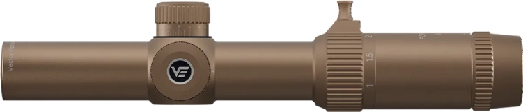 Luneta celownicza Vector Optics Forester 1-5x24SFP GenII FDE