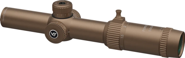 Luneta celownicza Vector Optics Forester 1-5x24SFP GenII FDE