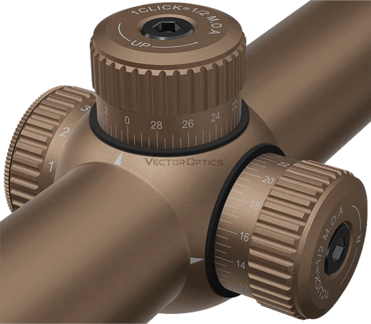 Luneta celownicza Vector Optics Forester 1-5x24SFP GenII FDE