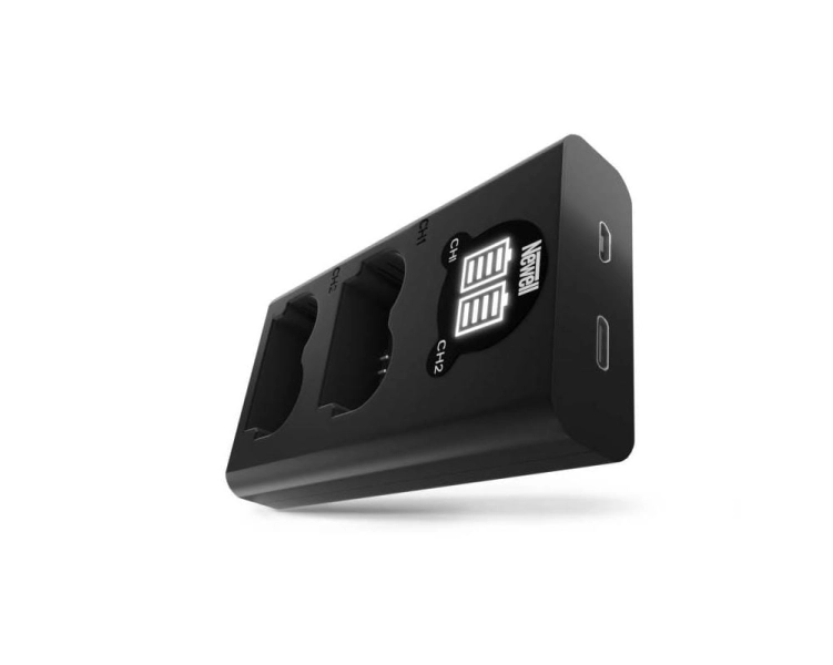 Ładowarka dwukanałowa Newell DL-USB-C do akumulatorów NP-W235