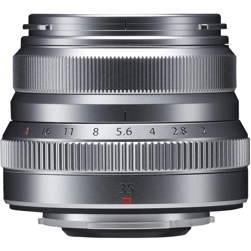 FujiFilm obiektyw Fujinon XF 35 mm f/2 R WR srebrny