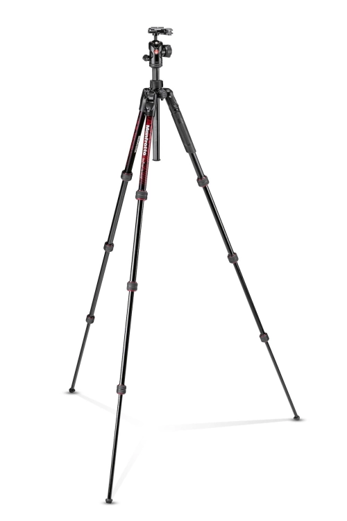 Manfrotto Statyw Befree Advanced Twist MKBFRTA4RD-BH z gł. kulową i torbą Czerwony