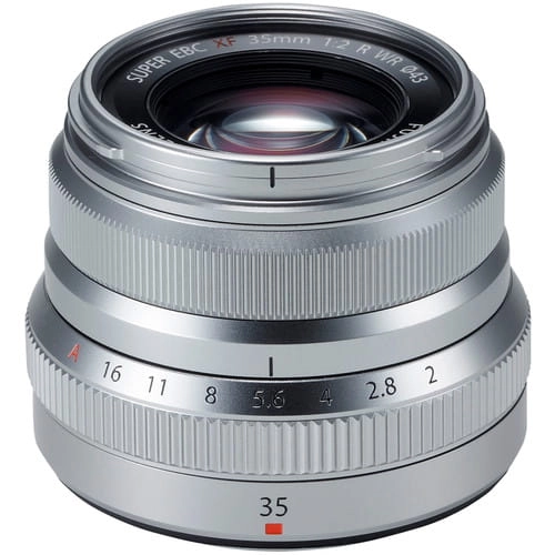 FujiFilm obiektyw Fujinon XF 35 mm f/2 R WR srebrny