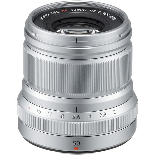 FujiFilm obiektyw Fujinon XF 50 mm f/2 R WR srebrny