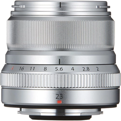 FujiFilm obiektyw Fujinon XF 23 mm f/2 R WR srebrny