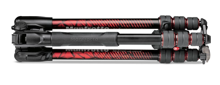 Manfrotto Statyw Befree Advanced Twist MKBFRTA4RD-BH z gł. kulową i torbą Czerwony