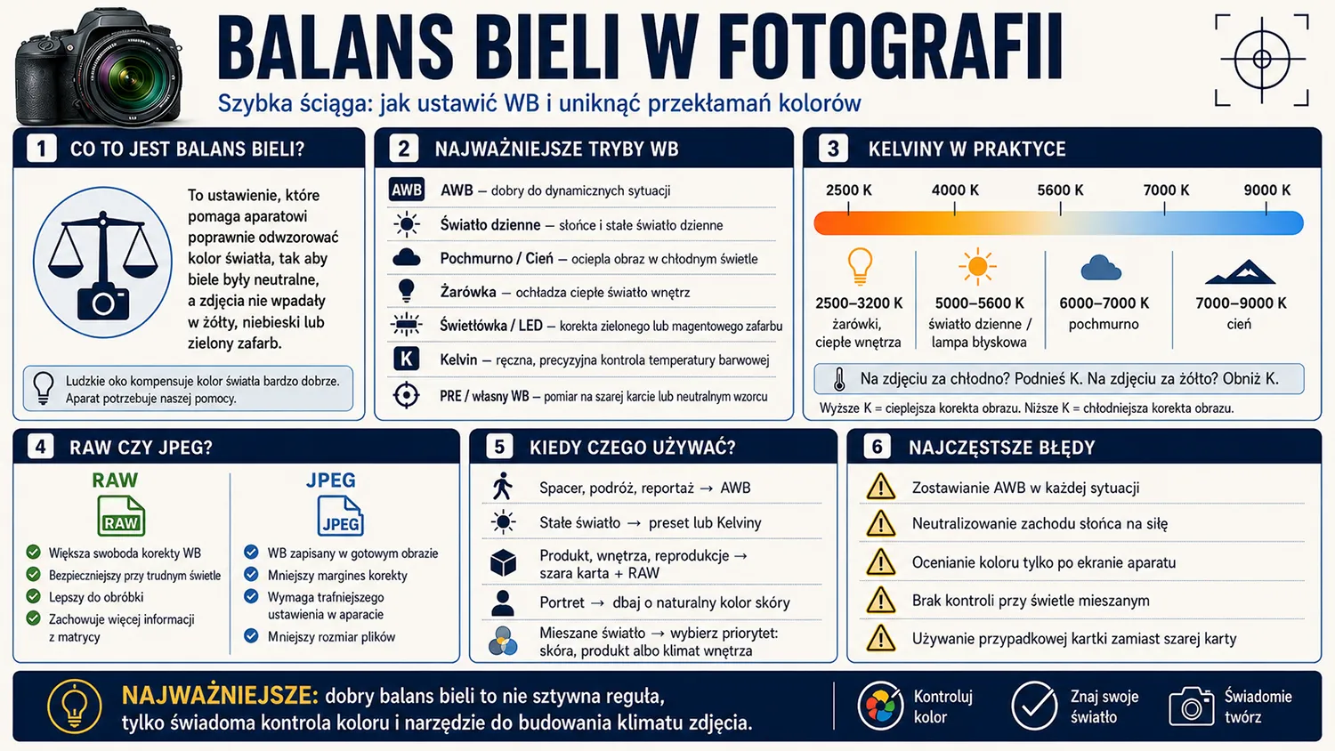 Co to jest balans bieli?